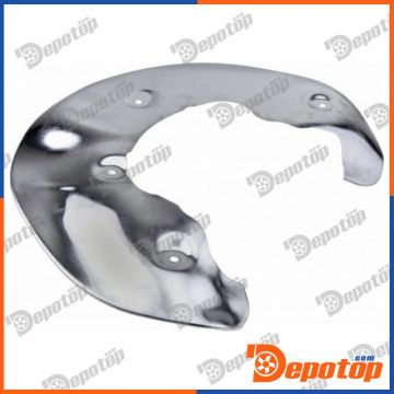 Déflecteur, disque de frein avant droite pour AUDI | HTO-AU-017, 8K0615312A